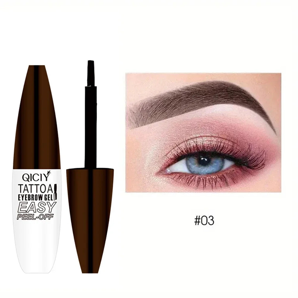Waterproof Peel-Off Eyebrow Tint Gel – Semi-Permanent Brow Dye