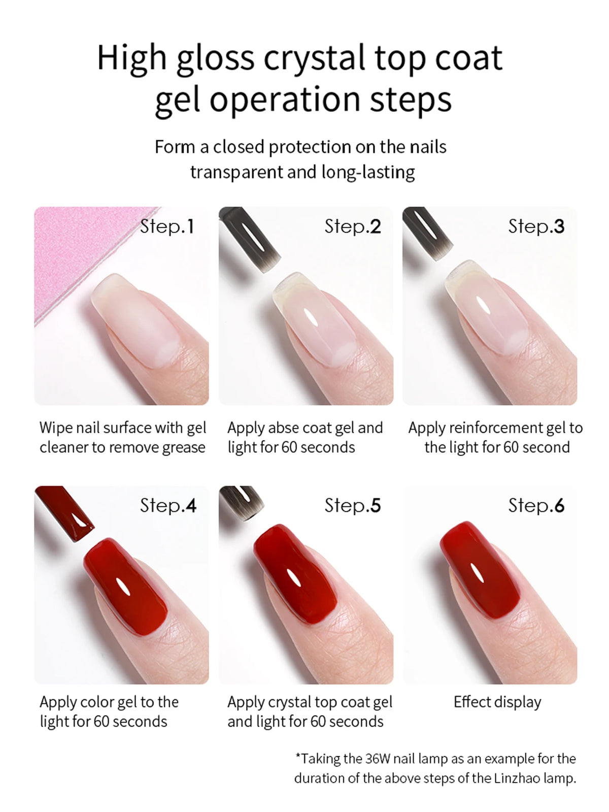 PRIMED 16ml Glossy UV Gel Top Coat – Soak-Off Long-Lasting
