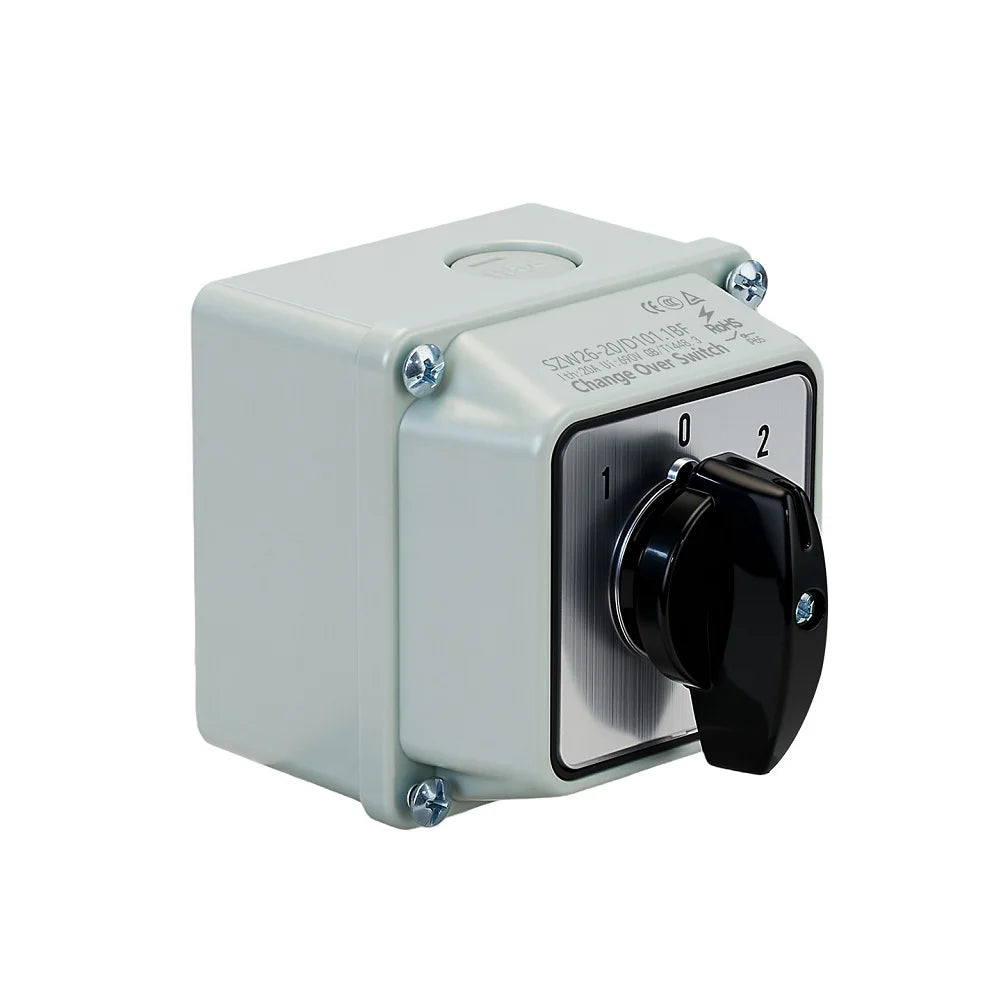 SZW26-20 IP65 Waterproof Rotary Changeover Switch 20A 660V