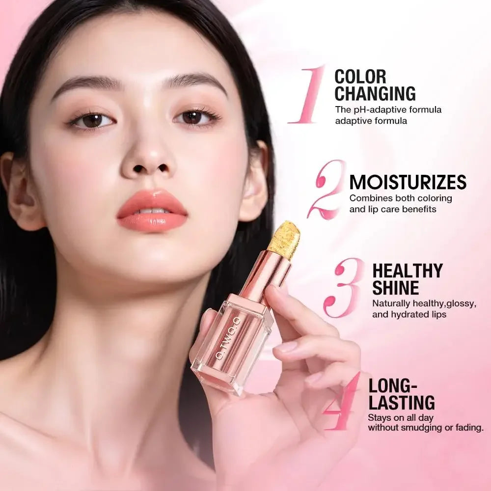 O.TWO.O Color Changing Lip Balm – Hydrating Lip Tint