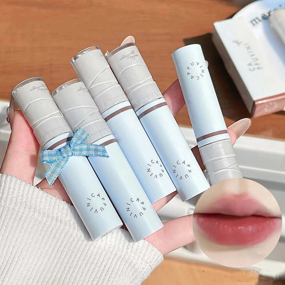 Mirror Water Lip Gloss – Hydrating Tinted Liquid Lipstick Liquid Lip Gloss PRIMED