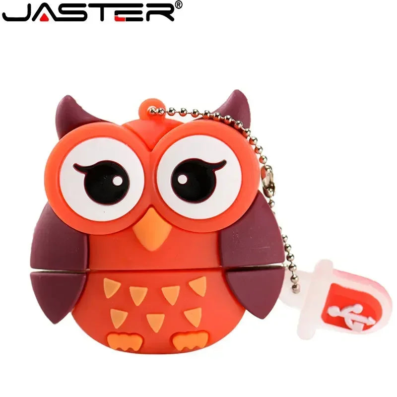 JASTER Cartoon Animal USB Flash Drive 8GB–64GB | Cute Gift USB Flash Drive PRIMED