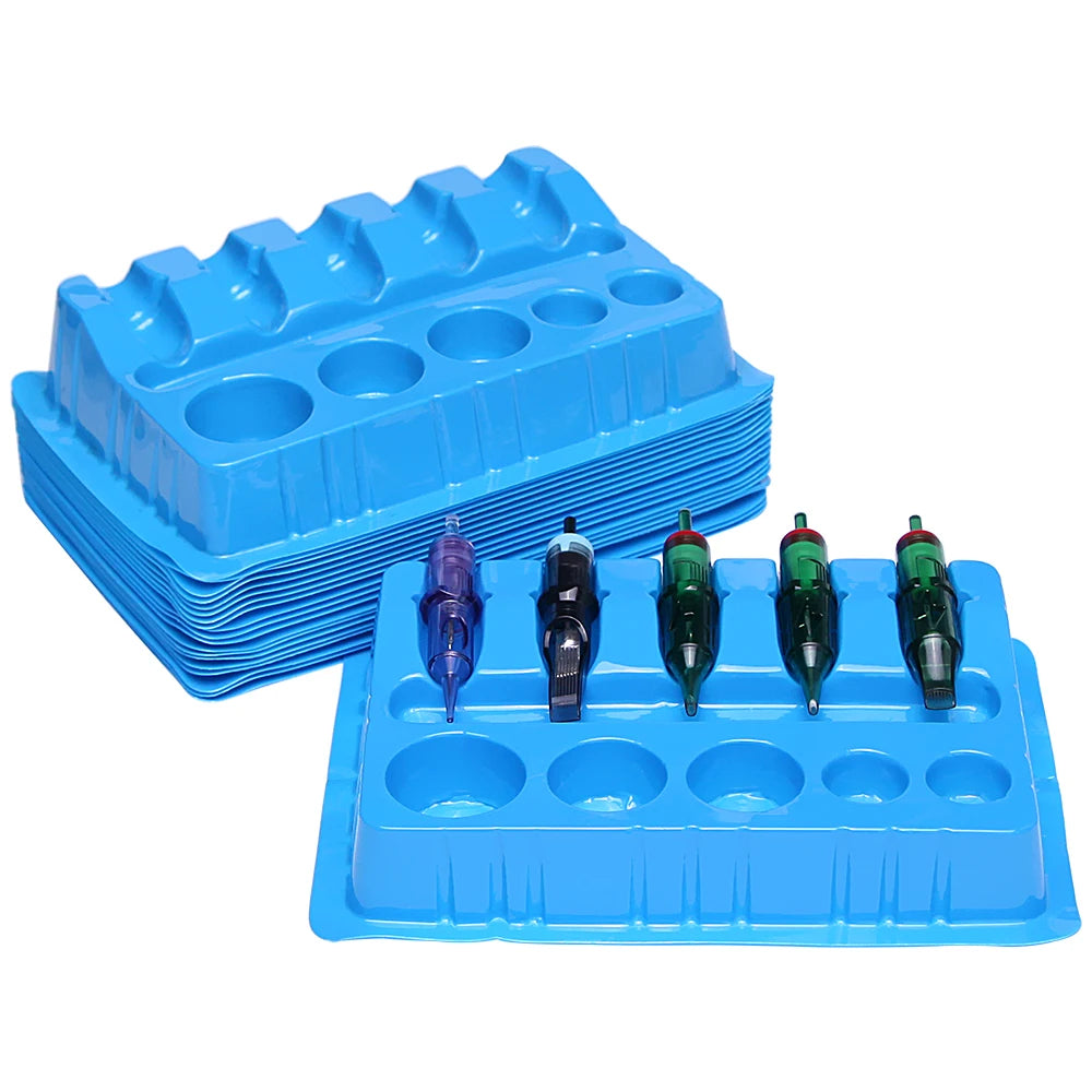 Tattoo Ink Cartridge & Needle Placement Rack | Disposable