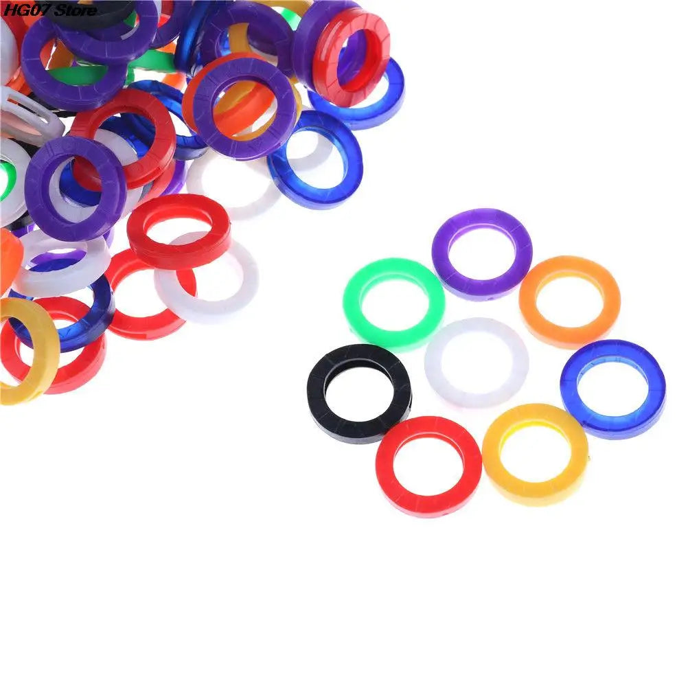 Colorful Rubber Key Caps Covers 10–20 Pack | Key Identifier Key Caps Organizer PRIMED