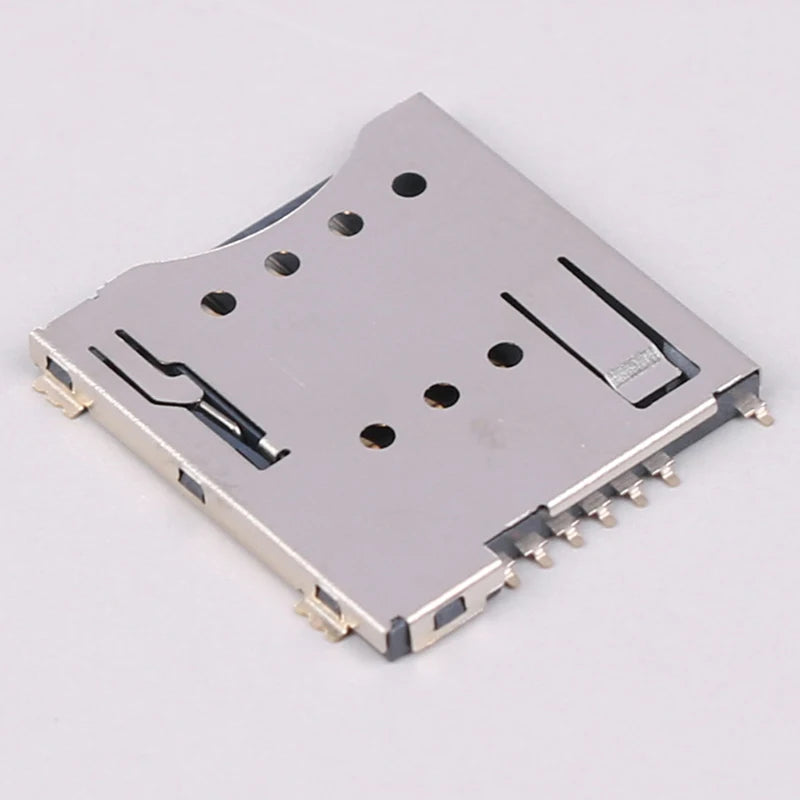 MUP-C792 Micro SIM Card Slot Connector 6+1 Pin Patch Socket SIM Card Connector PRIMED