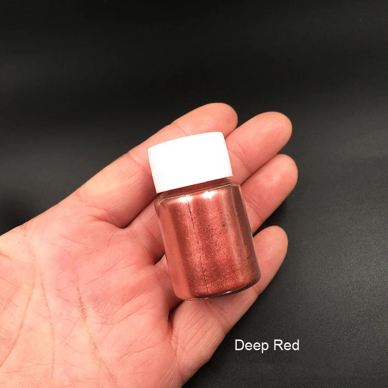 Holographic Nail Glitter Powder – Chrome Mirror Pigment Dust