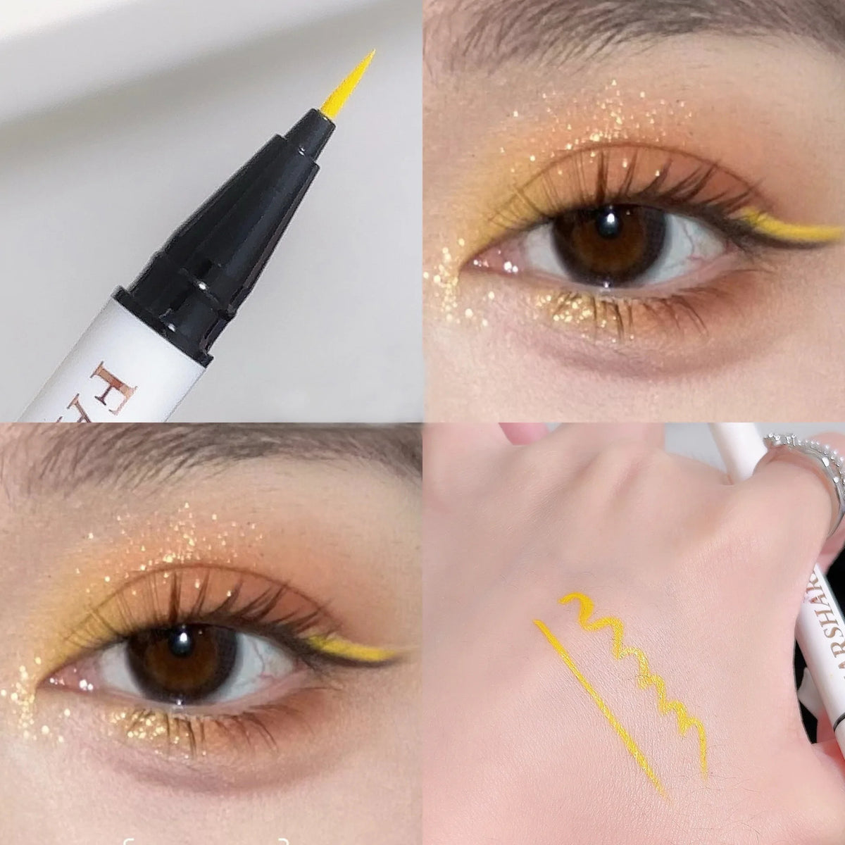 0.1mm Colorful Liquid Eyeliner Pen – Waterproof & Long-Lasting
