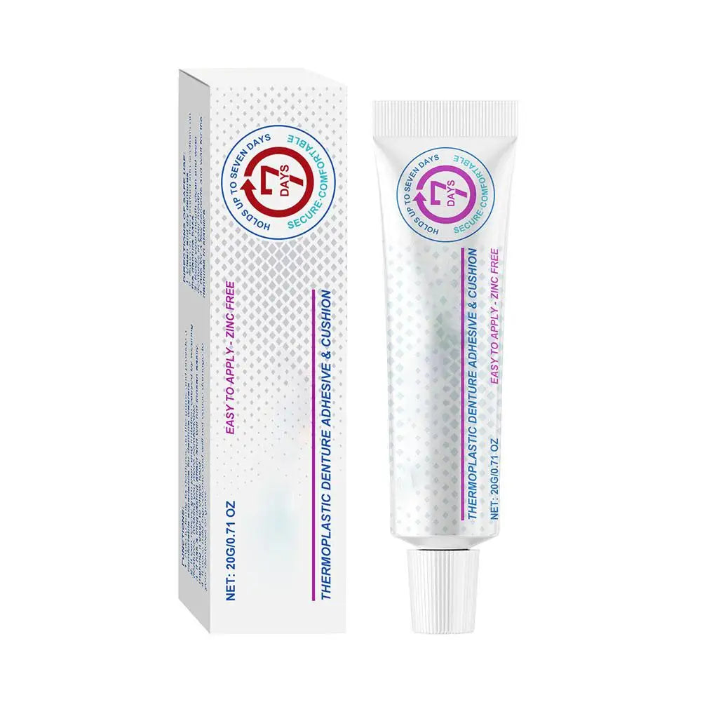 Thermoplastic Denture Adhesive – Reusable Silicone Fix 20g