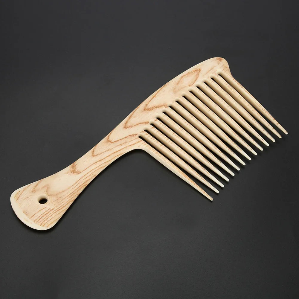 Wide Tooth Detangling Comb – Ergonomic Large PP Hair Comb Wide Tooth Hair Comb PRIMED