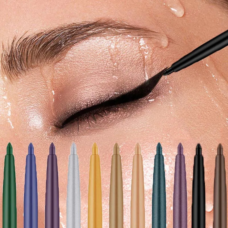 Dragon Ranee Waterproof Gel Eyeliner Pencil – Matte & Shimmer Gel Eyeliner Pencil PRIMED