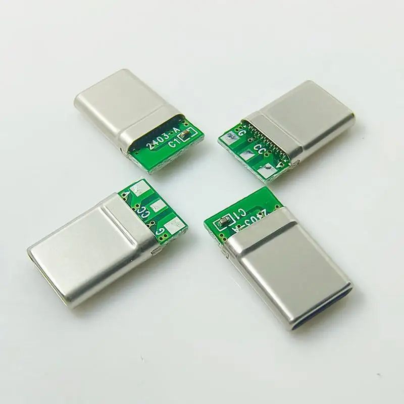 PD Type-C 3-Pin Laptop Charging Connector CC Capacitor 2/10 Sets USB-C Charging Connector PRIMED