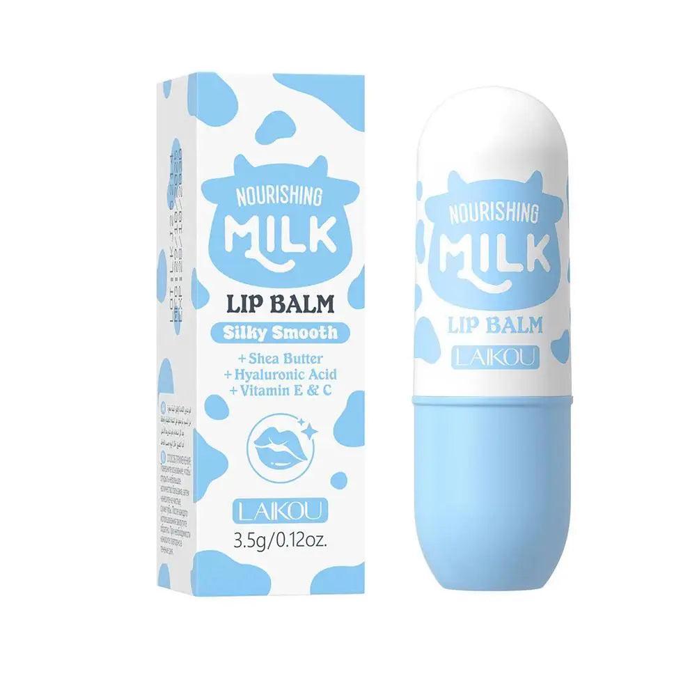 Milk Nourishing Lip Balm – Shea Butter, Jojoba & Hyaluronic Acid