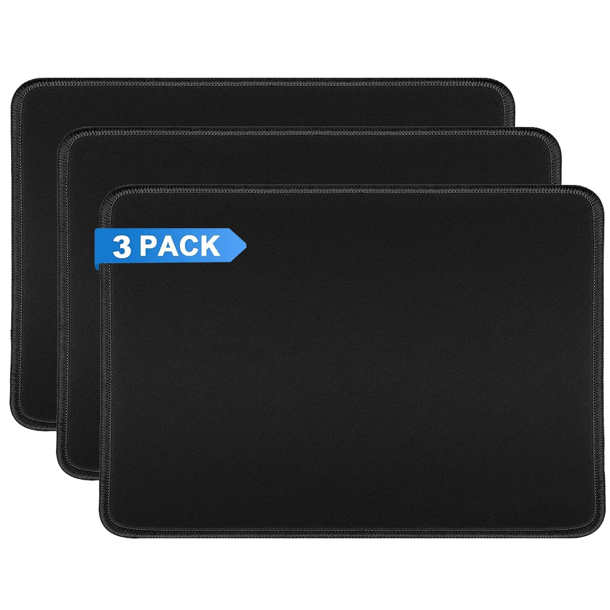 Ultra-Thin Gaming Mouse Pad – Non-Slip Rubber, Superfine Fiber Gaming Mouse Pad PRIMED 3pcs