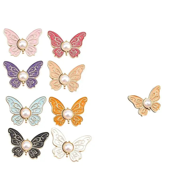 Butterfly Waist Buckle Set 2pc – No-Sew Alloy Adjuster