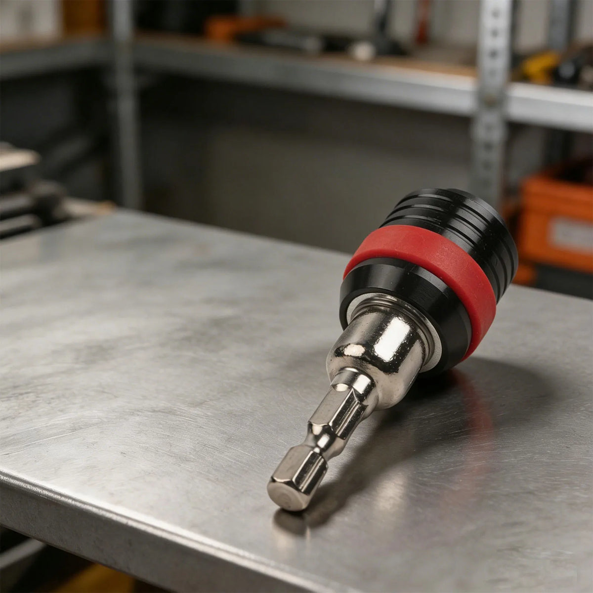1/4" Hex Shank Quick Change Bit Adapter – Press-to-Eject