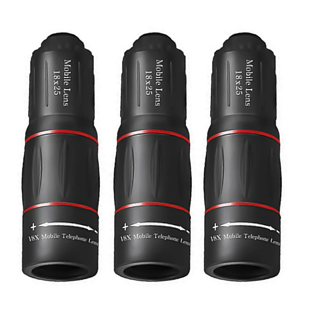 Clip-On Telephoto Lens for Smartphone – 18X 28X 36X Zoom Telephoto Phone Lens PRIMED