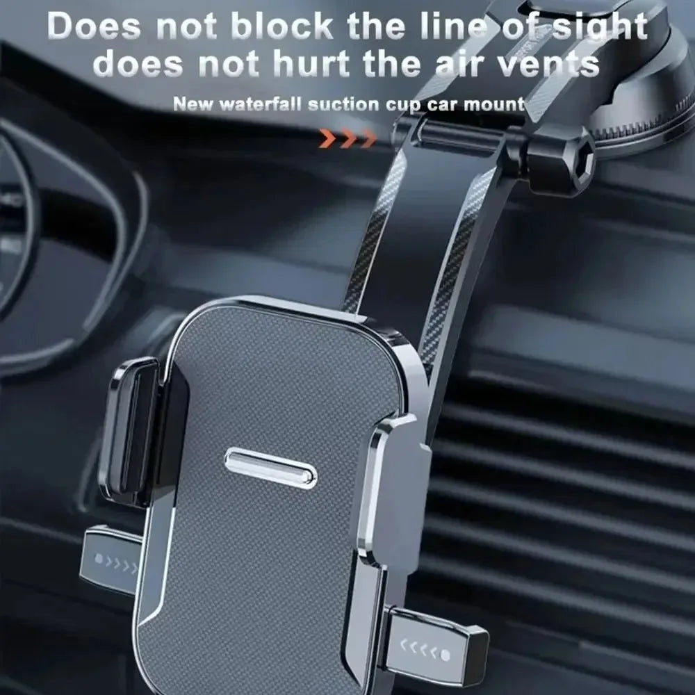 Universal Car Phone Holder – Suction Cup Dashboard & Windshield Car Phone Mount PRIMED