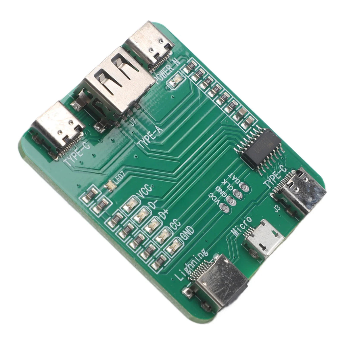 USB Cable Tester Board – LED Data Cable Fault Detector