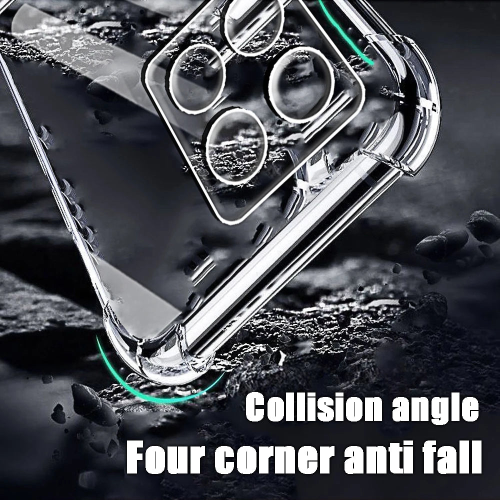 1.5mm Air-Bag Clear Silicone Case for Xiaomi Mi Series