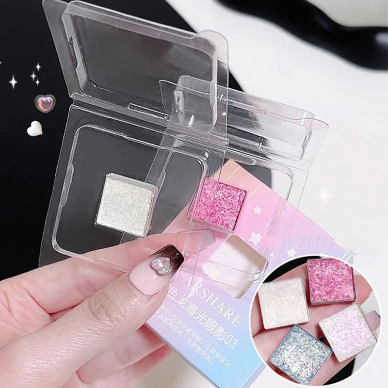 Diamond Highlighter Powder – Chameleon Eyeshadow & Face Glow Face Highlighter Powder PRIMED