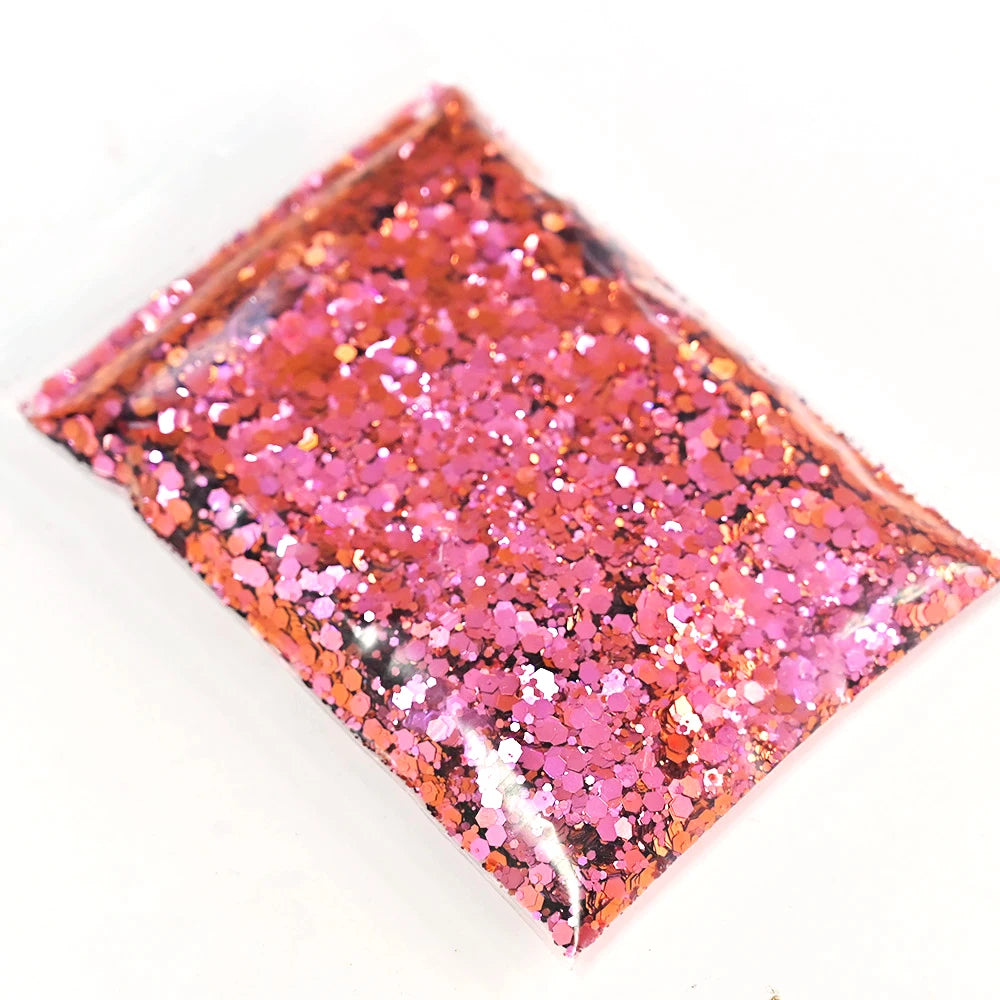 Mermaid Nail Art Glitter 50g – Chameleon Hexagon Sequins
