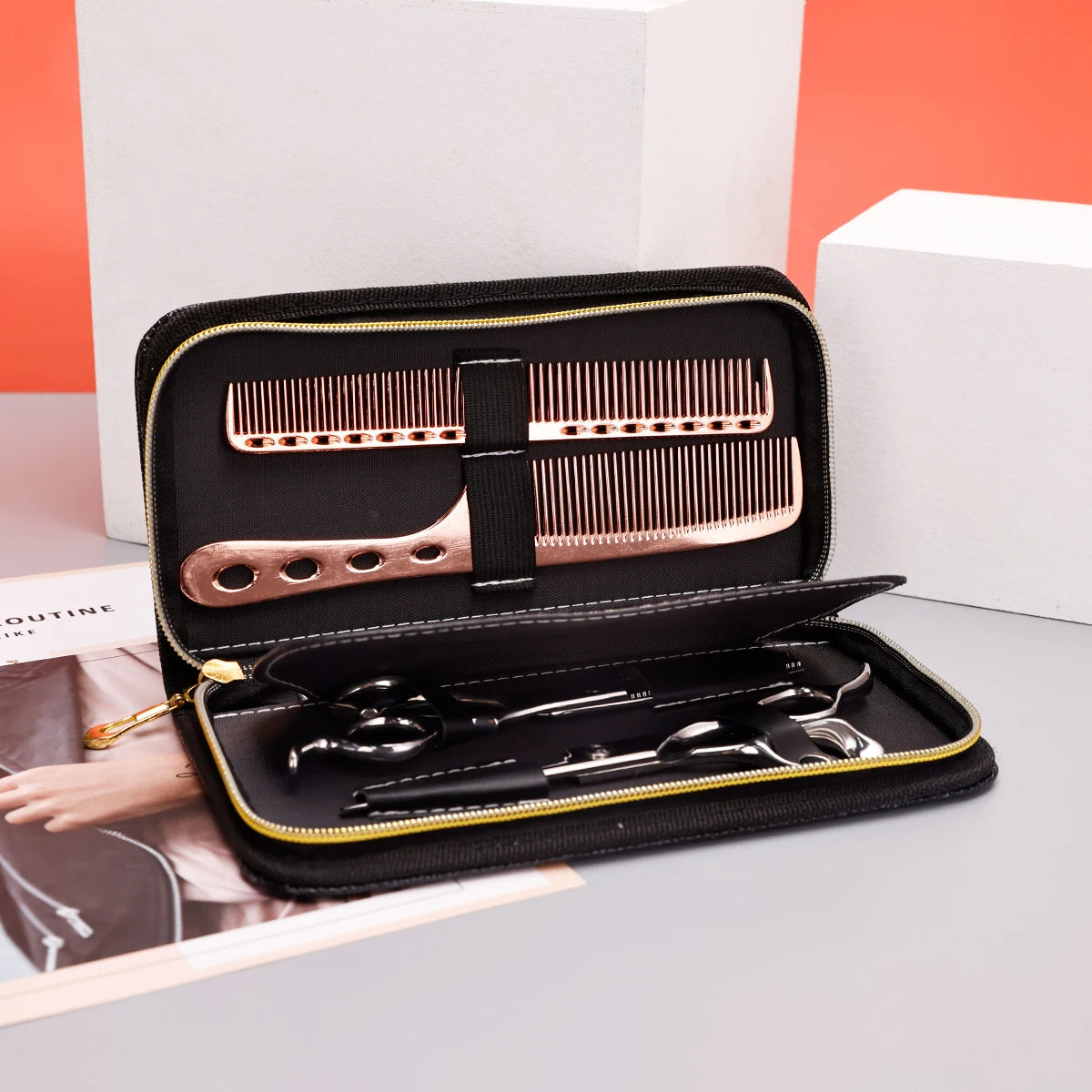 Waterproof Shockproof Barber Scissors Case | Hair Tool Box Barber Scissors Case PRIMED