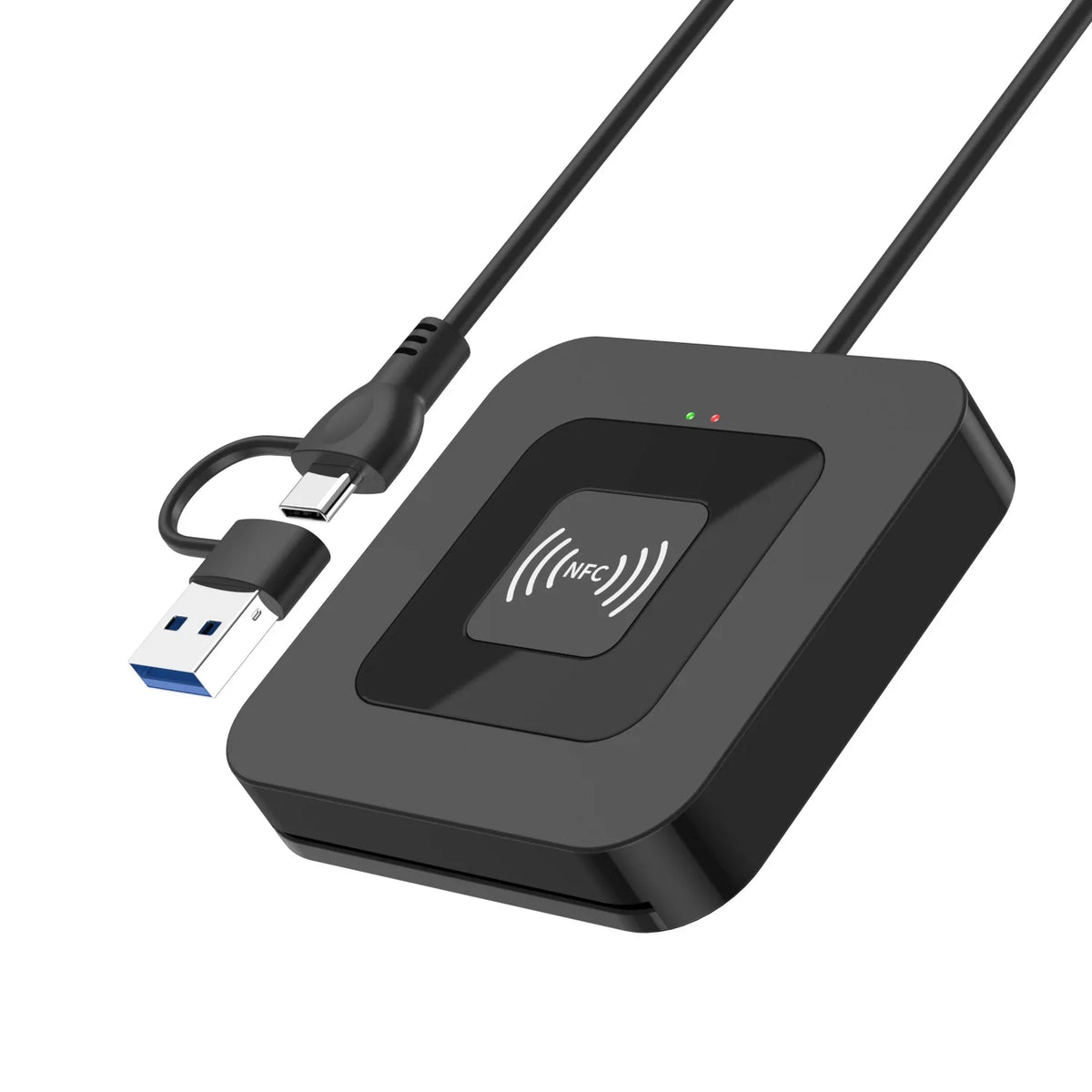 UTHAI X06 USB 2-in-1 Smart Card Reader – Contact & NFC