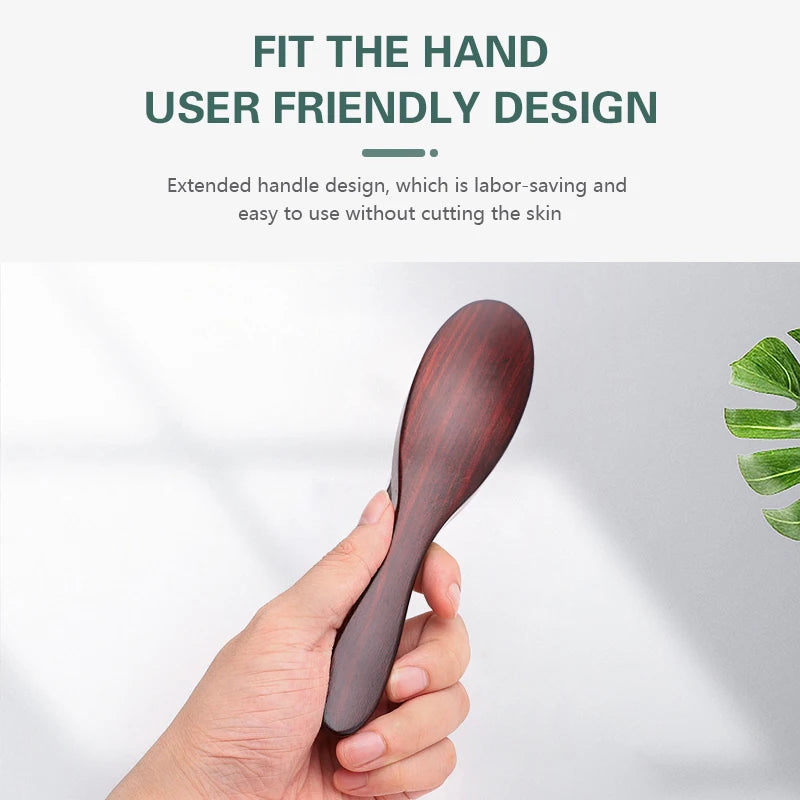 Wooden Neck Duster Brush – Barber Hairdressing Cleaning Tool