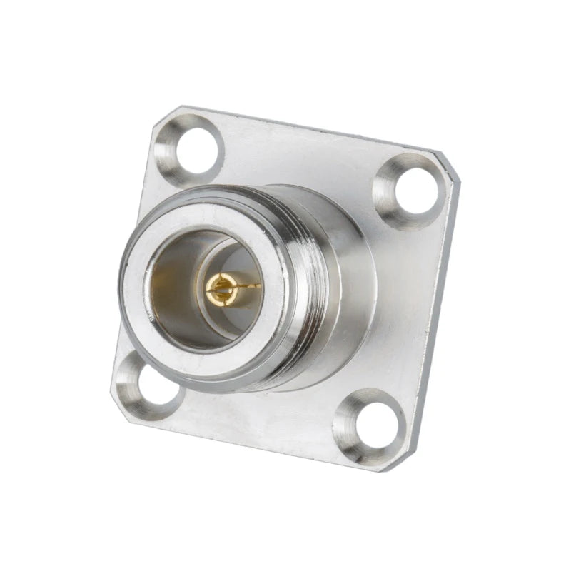 N Female to SMA Female Waterproof Flange Connector | O-Ring