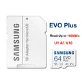 Samsung EVO Plus MicroSD 64GB–512GB | U3 V30 A2 130MB/s MicroSD Memory Card PRIMED 64GB