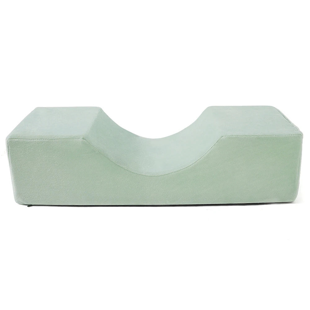 Professional Memory Foam Lash Extension & Lifting Pillow Lash Extension Pillow PRIMED green