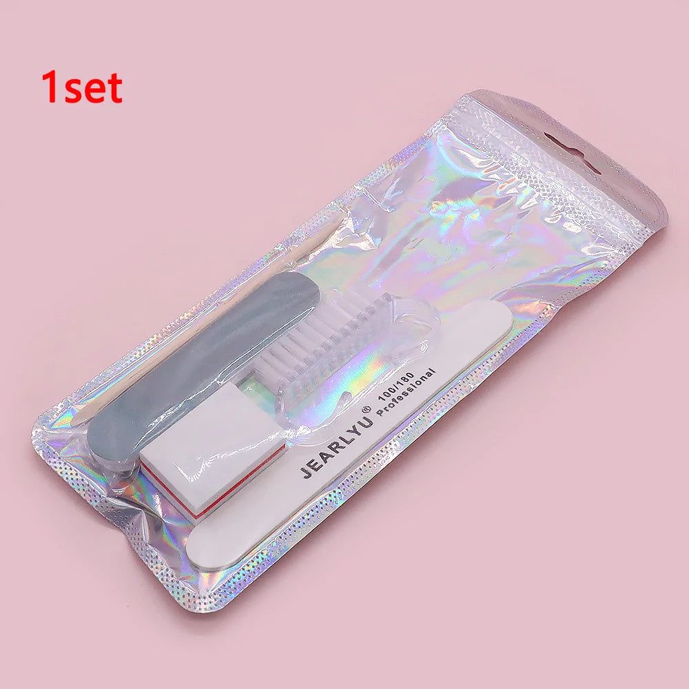 JEARLYU Mini Nail Art Kit – Buffer Files & Manicure Set Nail File Set PRIMED 1set
