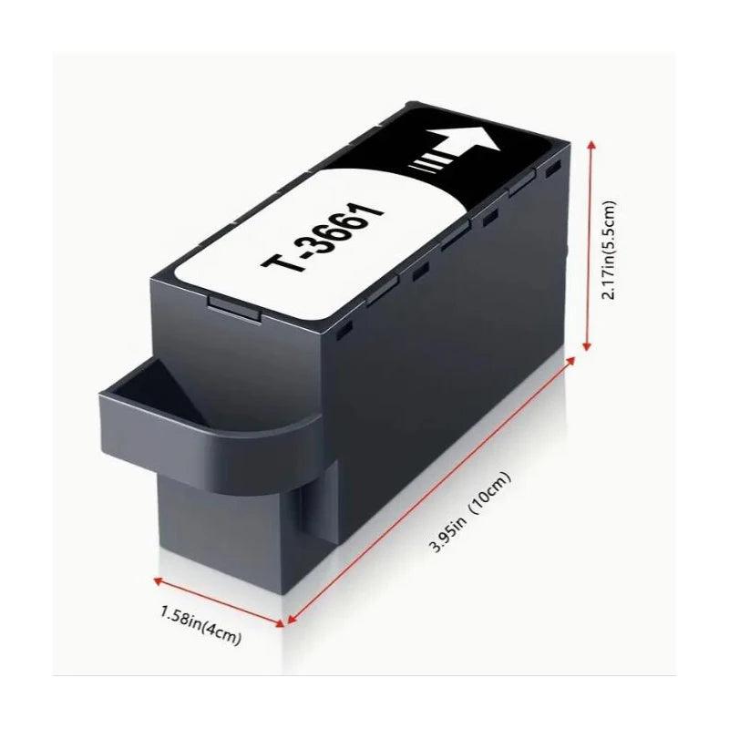 T3661 Maintenance Ink Tank for Epson XP-6000 XP-8600 XP-15000 Printer Maintenance Tank PRIMED