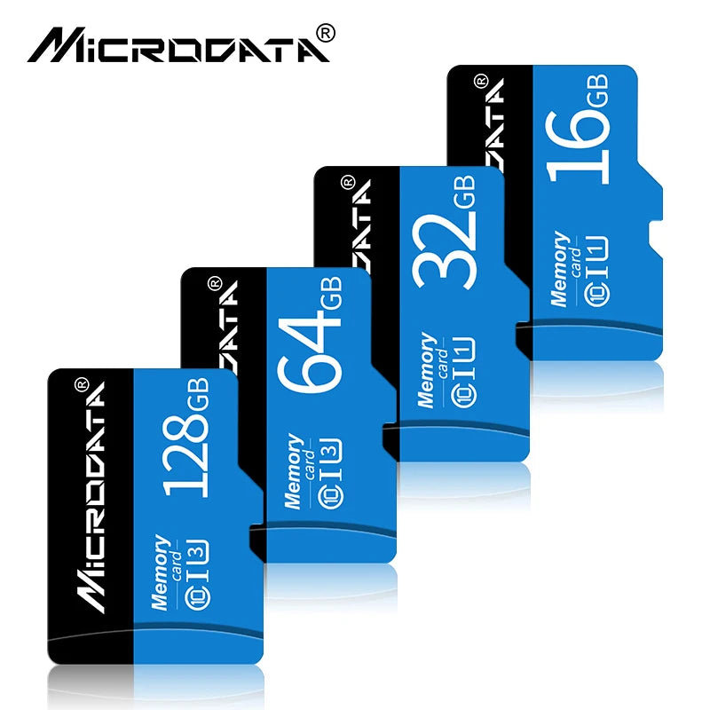 MicroDrive Micro SD Card 8GB–256GB | Class 10 U3 V30 A1 Micro SD Card PRIMED