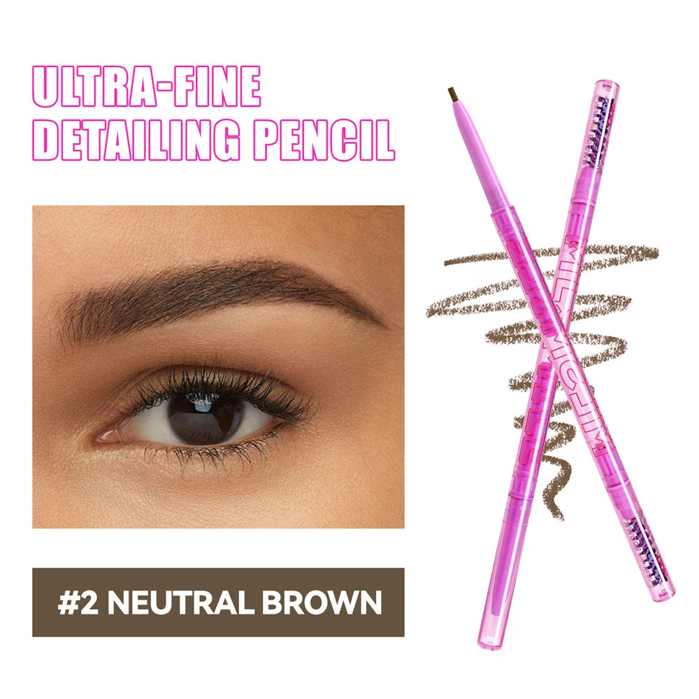 Waterproof Eyebrow Pencil Long-Lasting Tattoo Tint | Korean Eyebrow Pencil PRIMED 02Brown