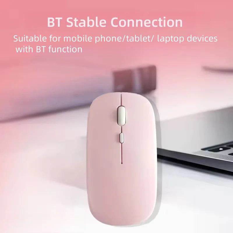 Silent Bluetooth Wireless Mouse 4-Button 1600DPI | PC Laptop Bluetooth Wireless Mouse PRIMED