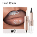 2-in-1 Waterproof Lip Liner & Lip Gloss Pen – 8 Shades Lip Liner Pen PRIMED 01