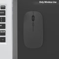MissionFit Wireless Bluetooth Silent Mouse – 1600 DPI Ergonomic Wireless Bluetooth Mouse PRIMED Matte-Black