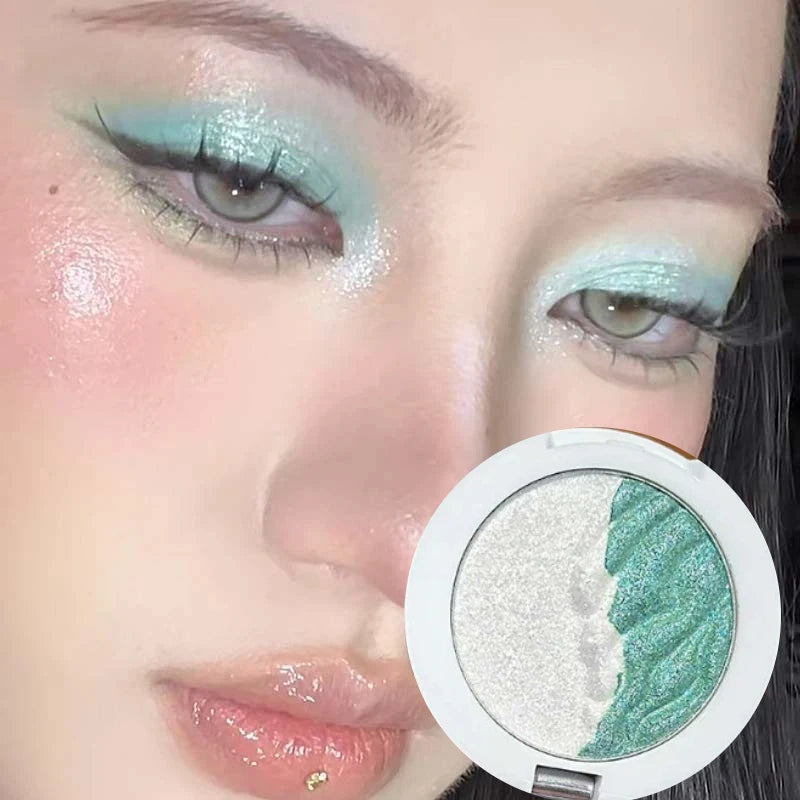 Shimmer Glitter Highlighter Palette – Face & Body Bronzer
