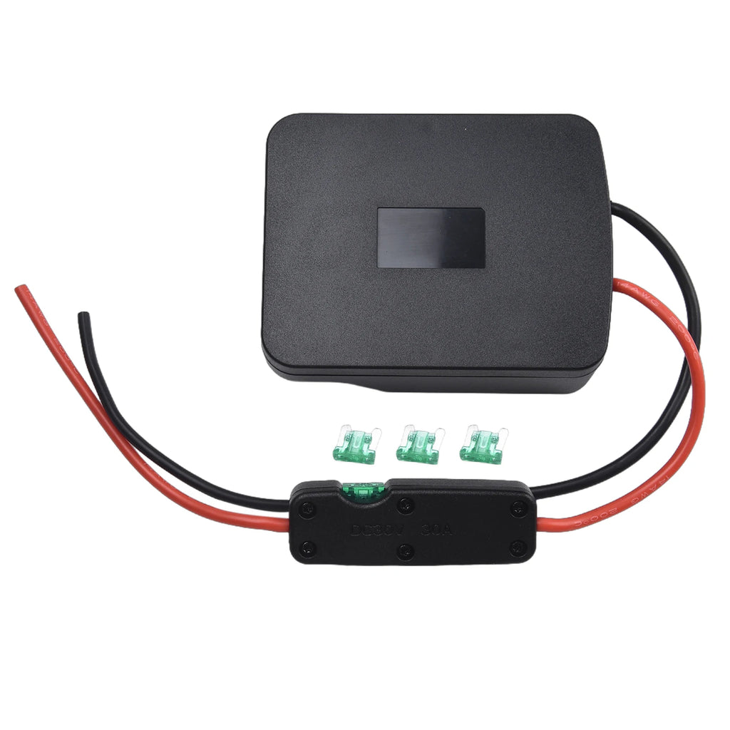 Parkside X 20V Battery Adapter – Switch, Fuse & 14AWG Wire Battery Adapter PRIMED
