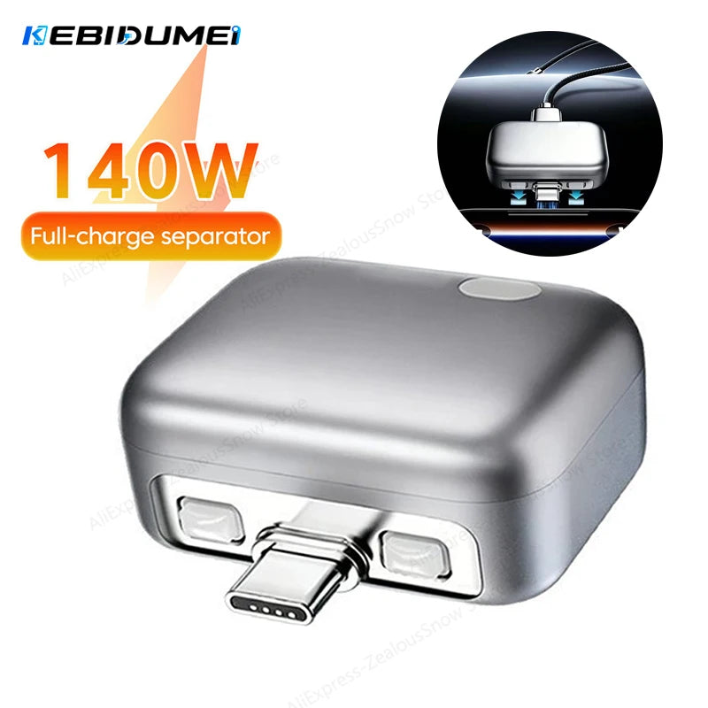Type-C 140W Auto Disconnect Battery Overcharge Protector