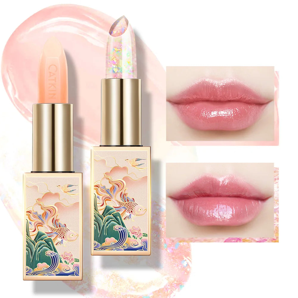 CATKIN pH Color-Change Moisturizing Lip Balm – 2-Pack Tinted Lip Balm PRIMED C01 C04