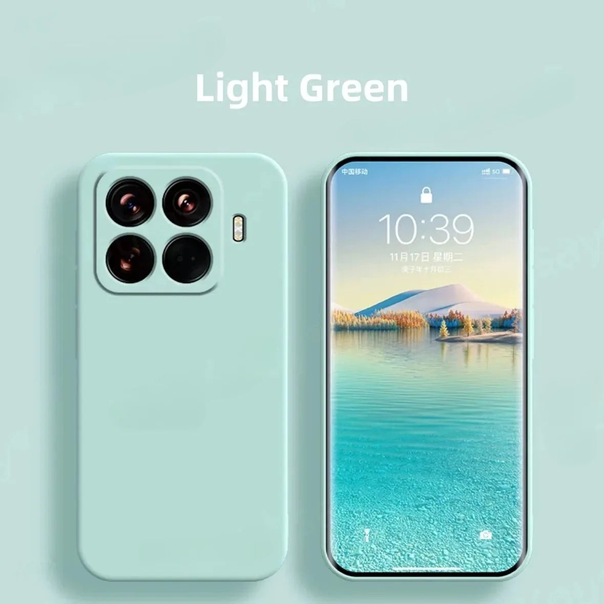 Xiaomi Liquid Silicone TPU Case – 15T Pro, 14T, 13T