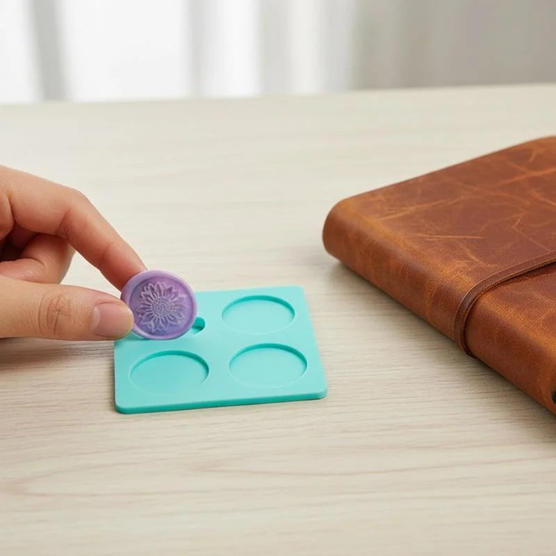 Wax Seal Stamp Silicone Mold Pad 25mm – DIY Craft Tool