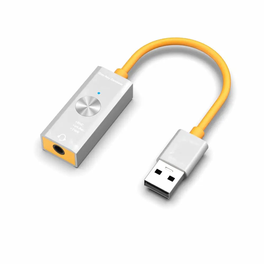 USB Type-C Sound Card DSP ENC Noise Cancellation 48kHz