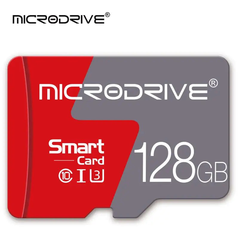 MicroDrive Micro SD Card Class 10 U3 V30 A2 4GB–256GB Flash Memory Card PRIMED 128GB