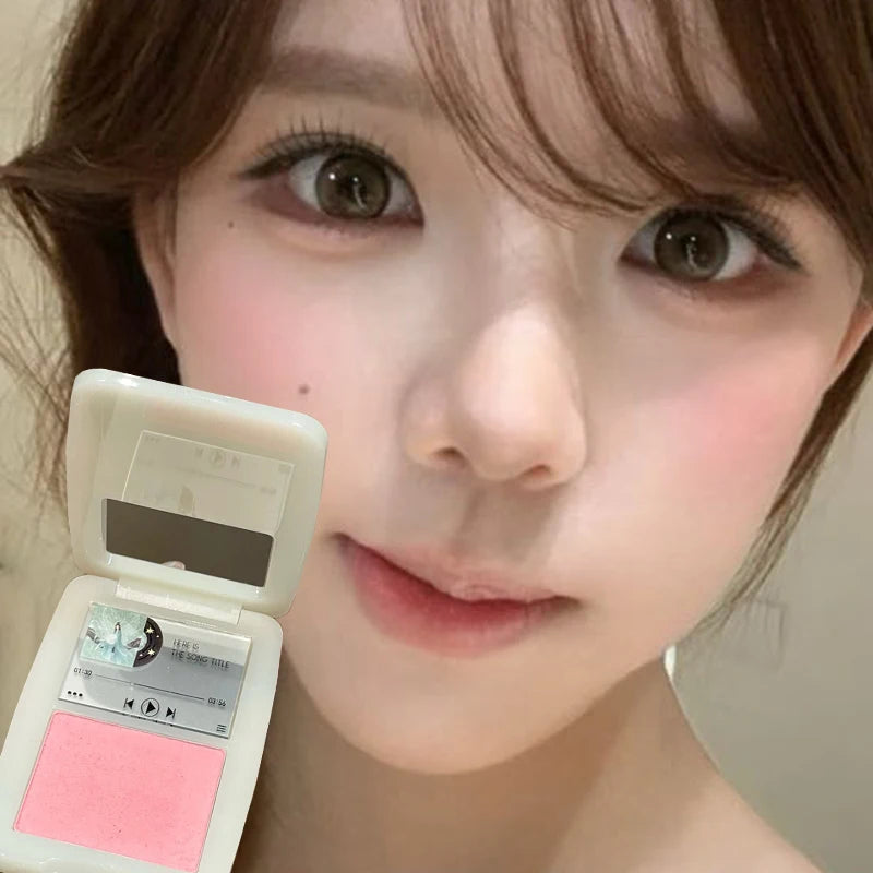 HERORANGE Matte Blush Palette – Monochrome Cheek Tint Powder Blush Palette PRIMED