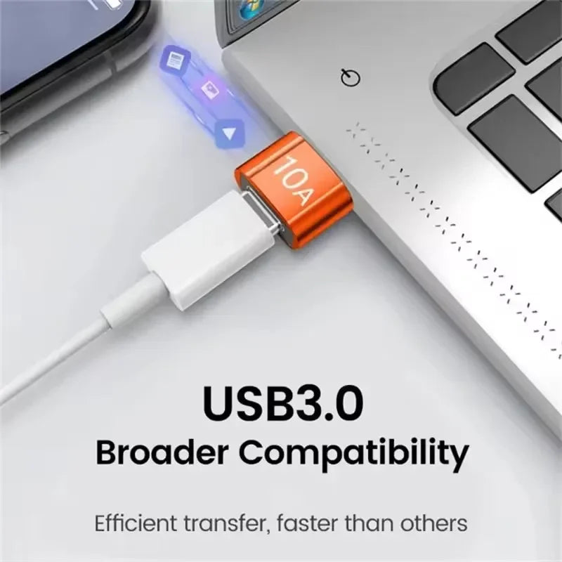 OTG USB 3.0 to USB-C Adapter | Fast Charging & Data Transfer USB-C OTG Adapter PRIMED