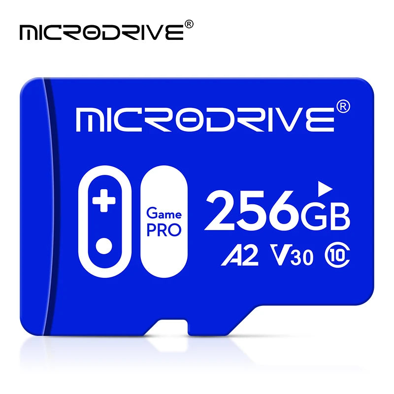MicroDrive Micro SD Card Class 10 U3 V30 A2 – 16GB to 256GB Flash Memory Card PRIMED 256GB 2