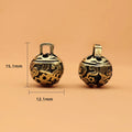 Brass Gluttony Beast Wind Bell Keychain | Tibetan Car Pendant Brass Bell Keychain PRIMED 1PCS